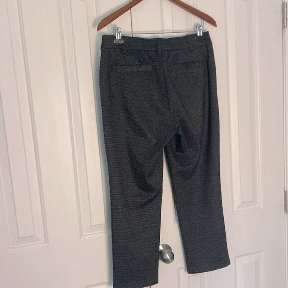 WIT & WISDOM 2 Piece Suit SET Peak Lapel Crop Blazer and Cropped Pants Brown M - Picture 6 of 14